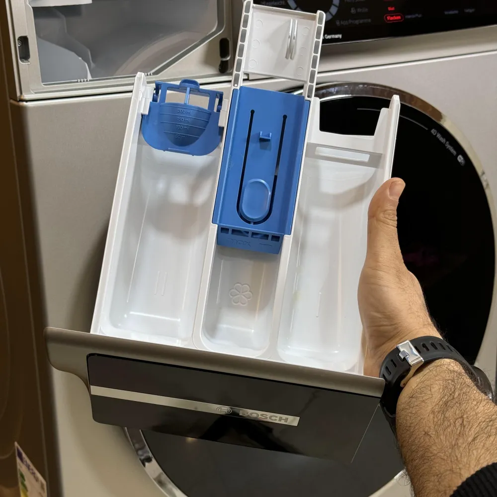 قسمت جاپودری ماشین لباسشویی بوش WGB2560X0