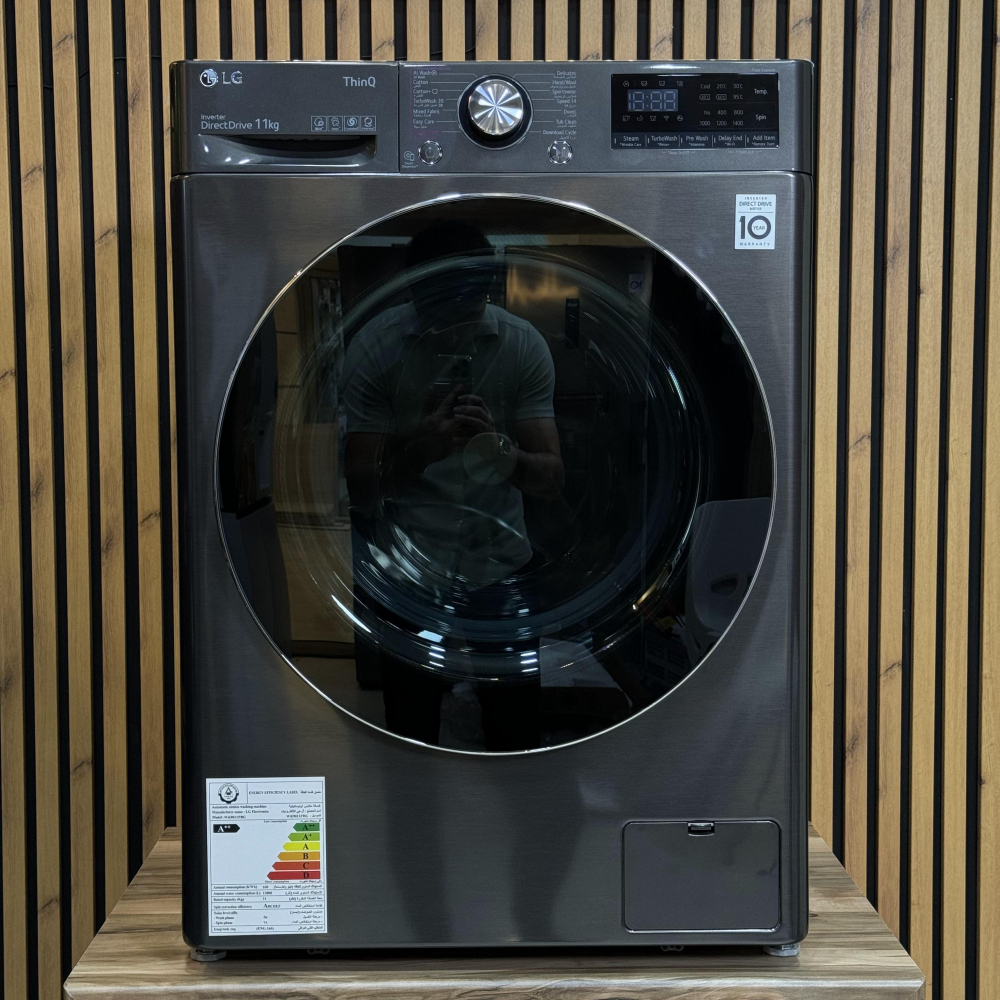 نمای کلی ماشین لباسشویی ال جی WR9011PBG