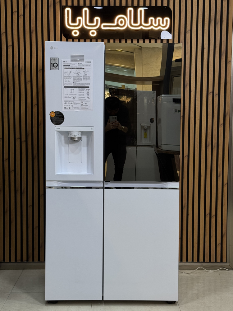 نمای کلی یخچال فریزر ال جی GR-X267MQHS