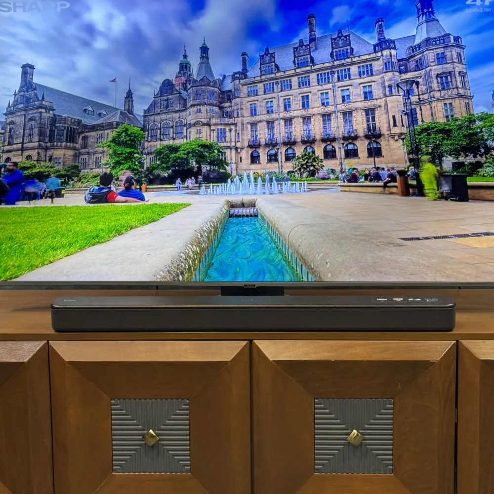 حالت قرارگیری ساندبار، تلویزیون سامسونگ Q80D