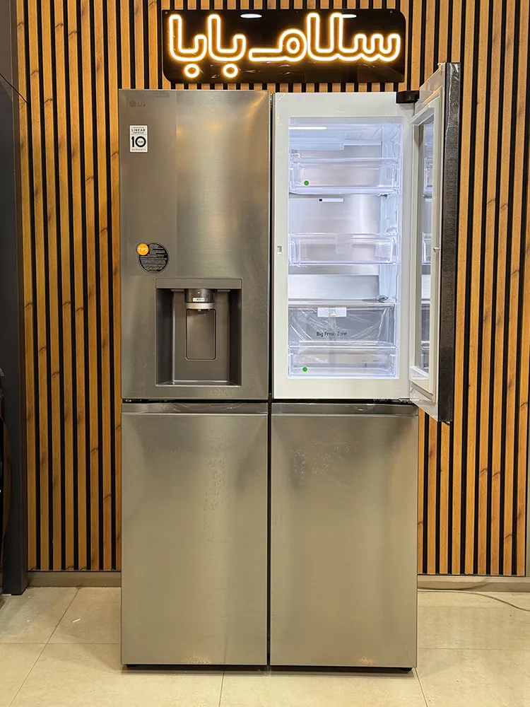 قابلیت درب در درب (Door-in-Door) یخچال فریزر ال جی X946