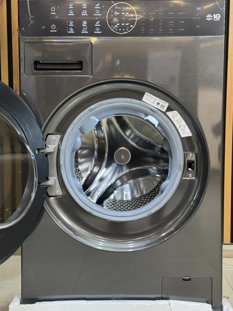 نمای قسمت ماشین لباسشویی واش تاور ال جی WT1310YJ