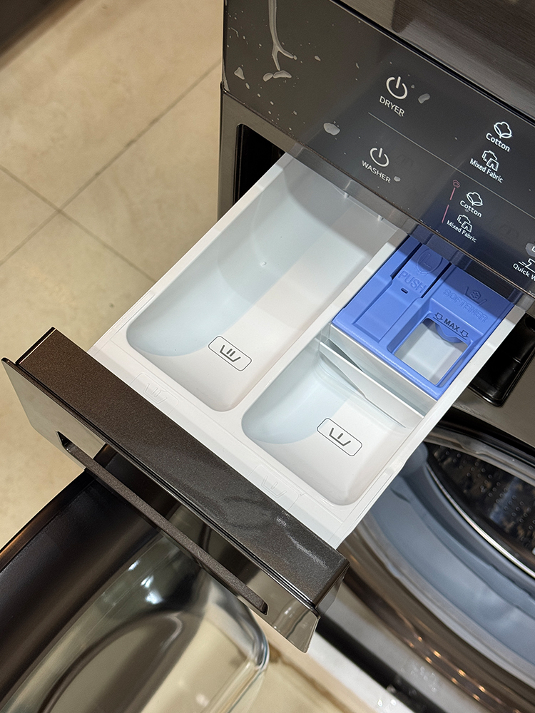 محفظه مواد شوینده ماشین لباسشویی و خشک کن ال جی WT1310YJ