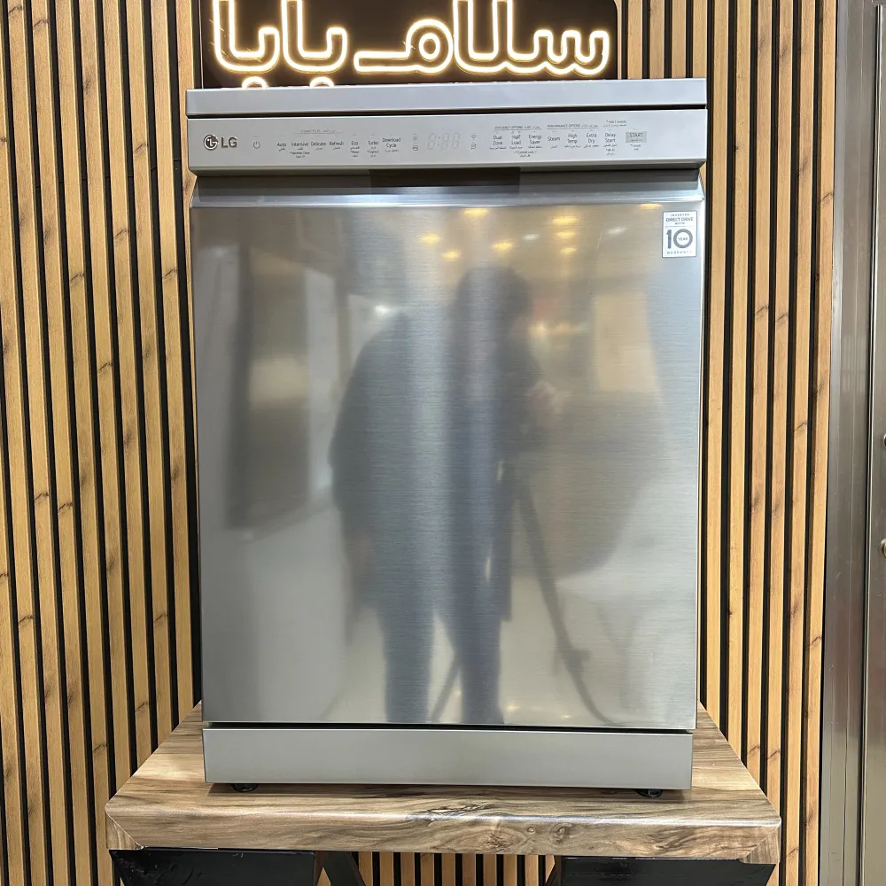 نمای کلی ماشین ظرفشویی ال جی 435