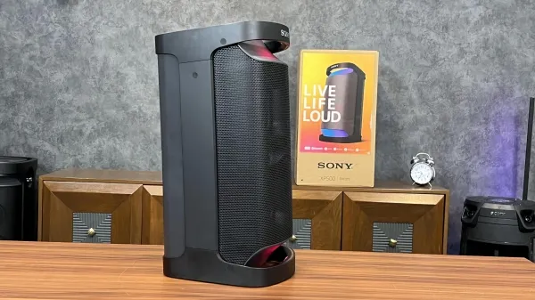 نمای جانبی اسپیکر سونی SRS-XP500