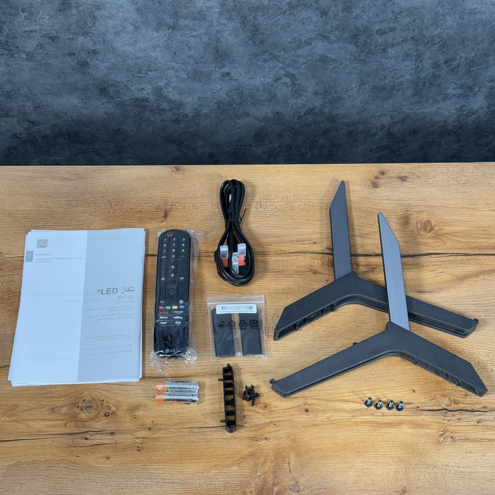 لوازم جانبی تلویزیون ال جی QNED80 2024