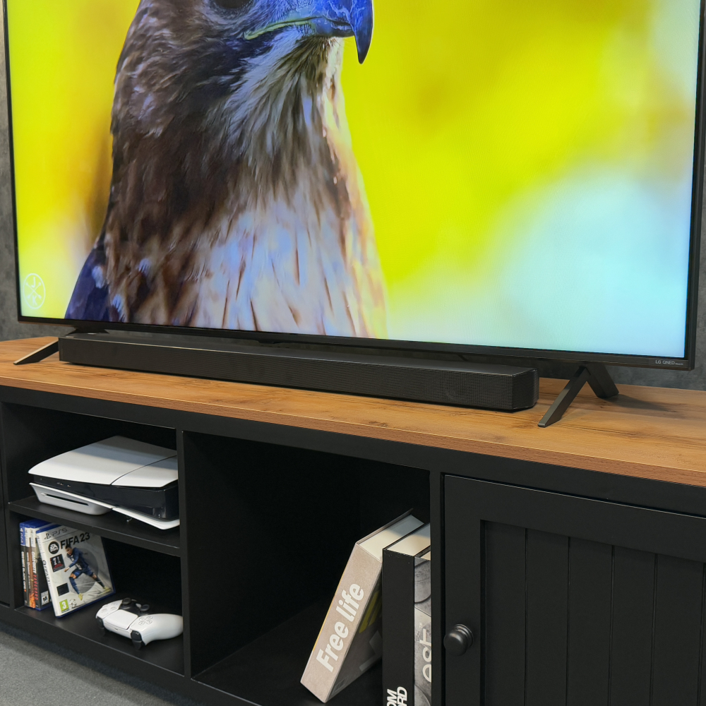 حالت قرارگیری ساندبار در تلویزیون ال جی QNED90-2024