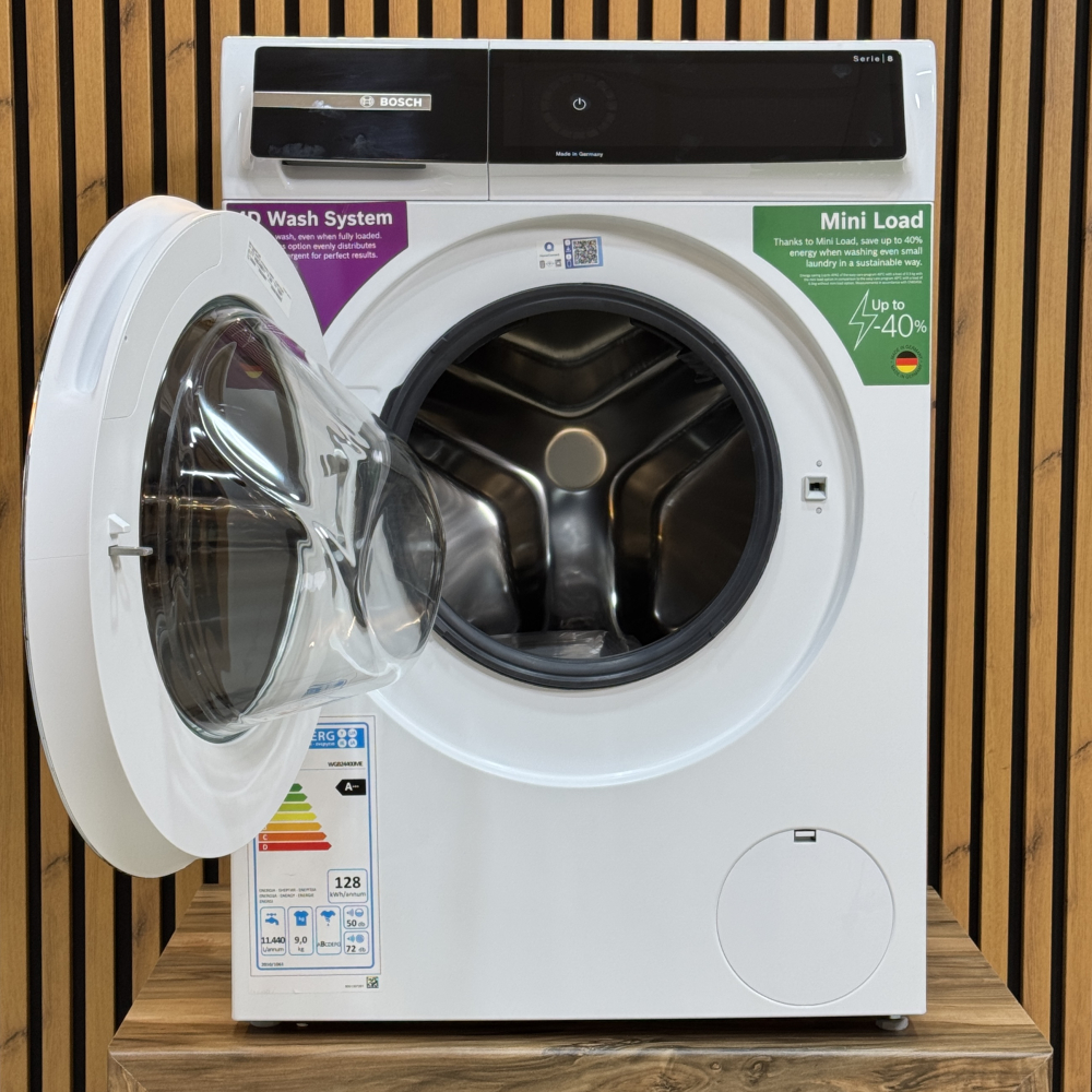 نمای کلی ماشین لباسشویی اصل آلمان مدل Bosch WGB24400ME