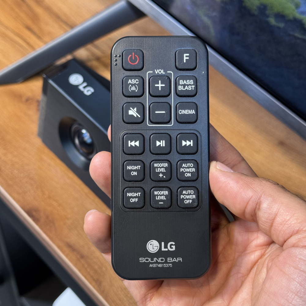 ریموت کنترل ساندبار 300 وات ال جی مدل SQC2