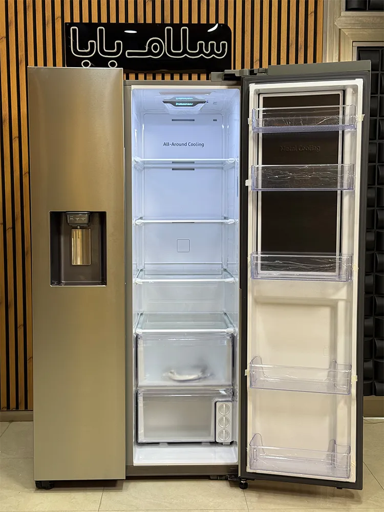 نمای کلی یخچال فریزر 30 فوت سامسونگ مدل RS80