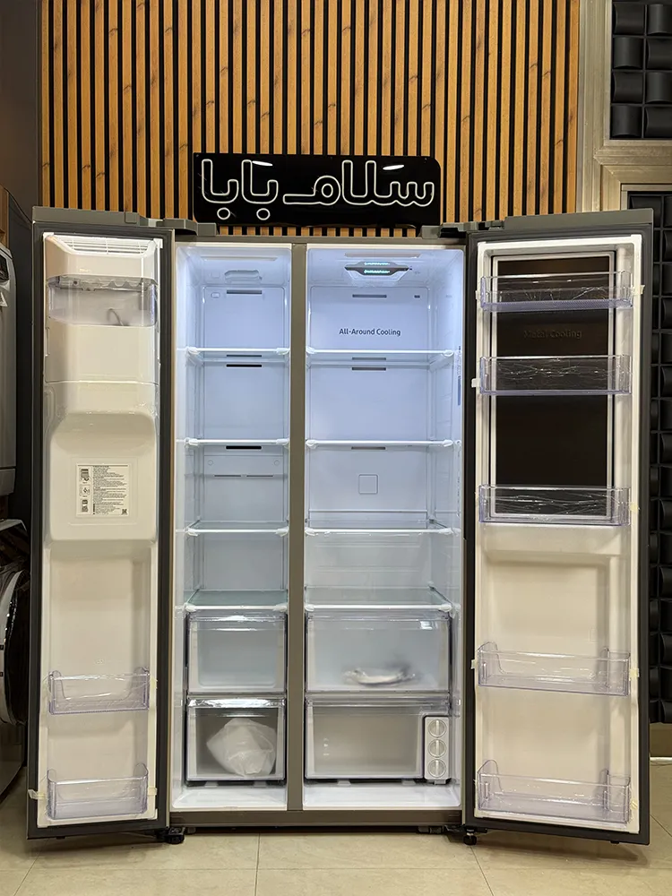 یخچال فریزر ساید بای ساید سامسونگ مدل RS80