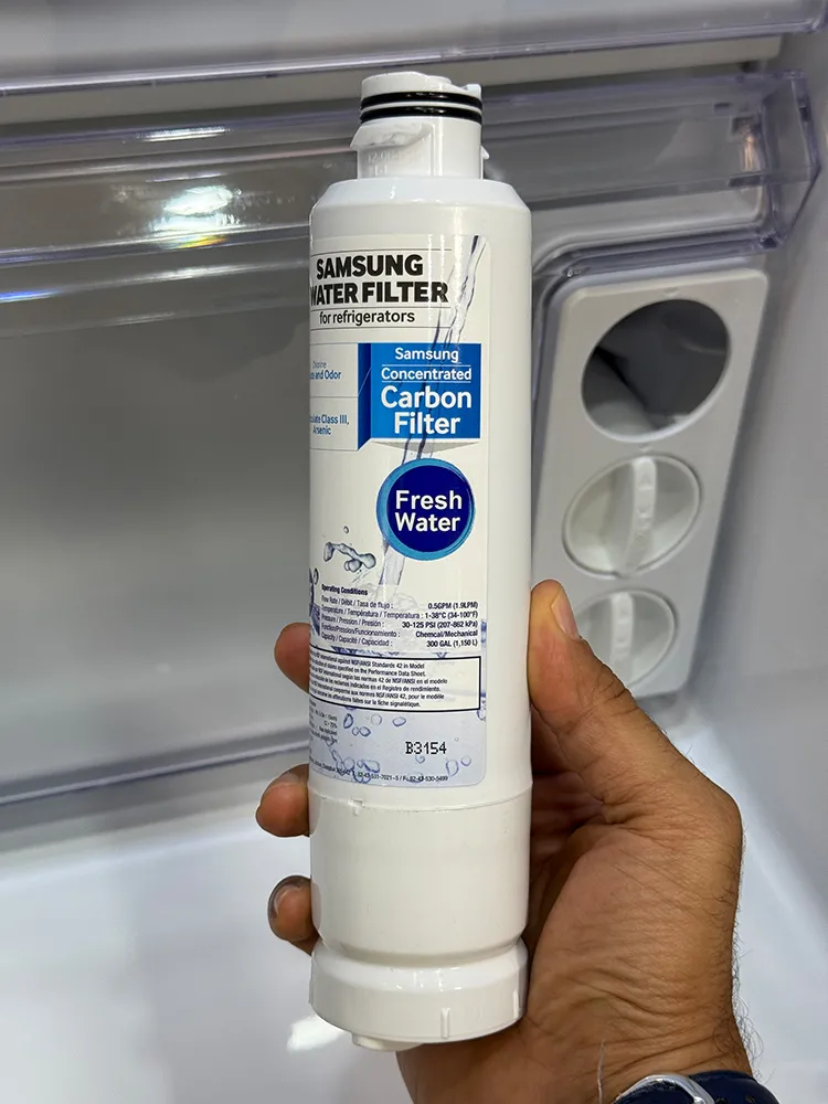 فیلتر تصفیه آب یخچال فریزر سامسونگ مدل RS80