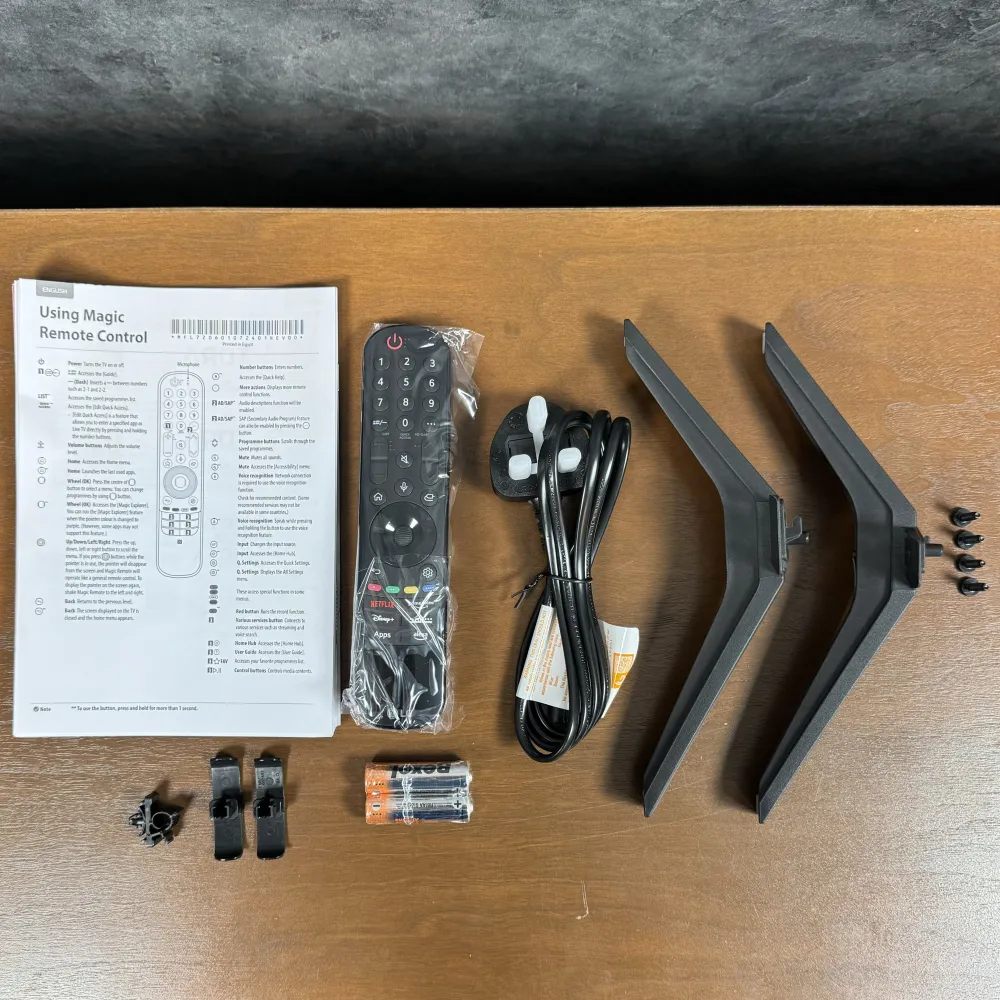 لوازم جانبی تلویزیون نانوسل ال جی NANO81 محصول 2024