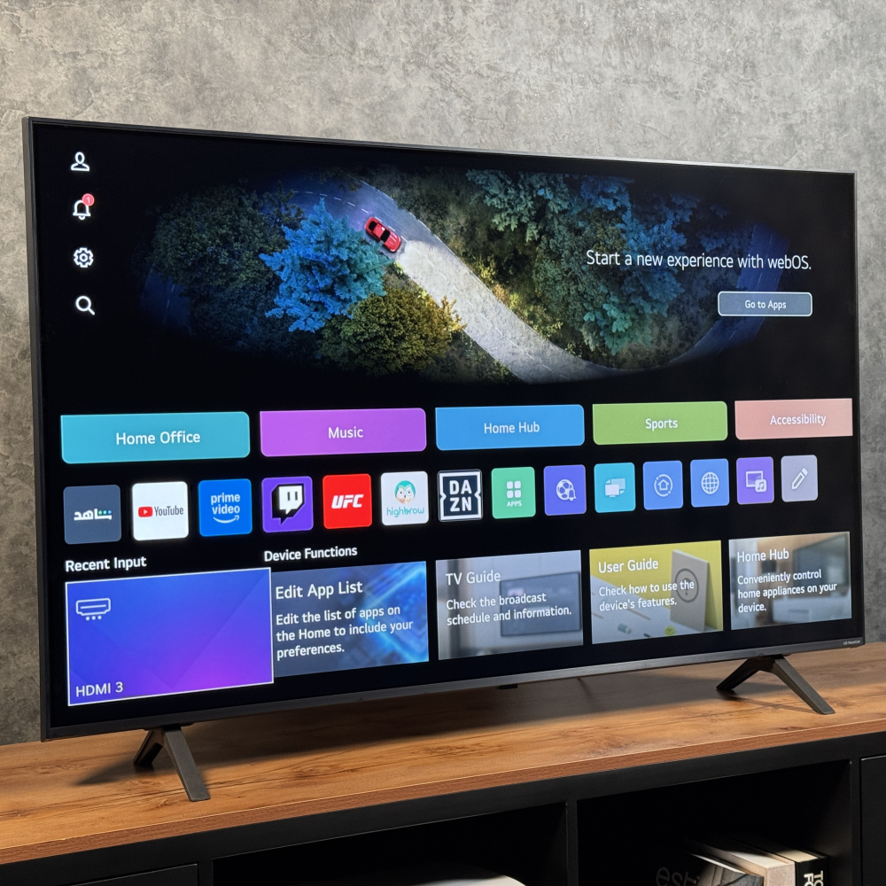 نمای کلی تلویزیون 4K ال جی NANO82