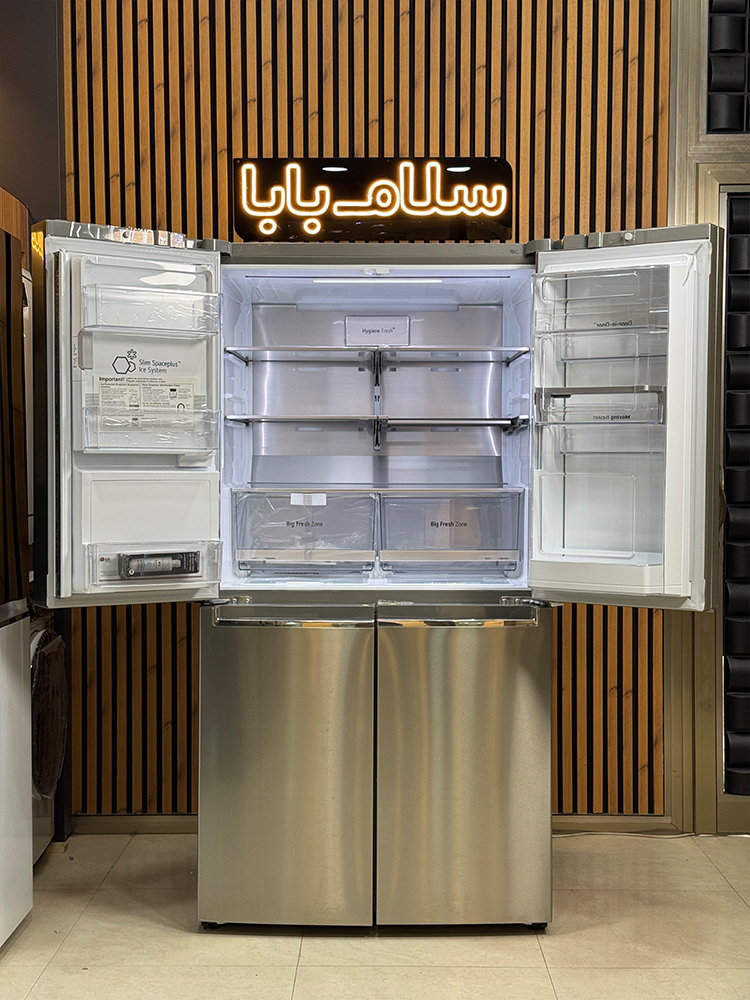 نمای کلی یخچال فریزر ال جی GR-J34FMUBL