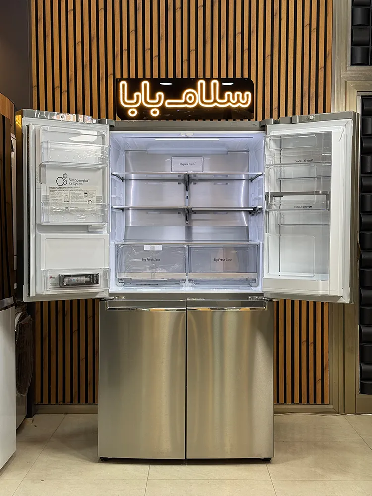 نمای کلی یخچال فریزر ال جی GR-J34FMUBL