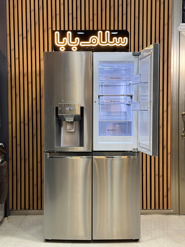  قابلیت درب در درب (Door in Door) یخچال فریزر ال جی J34