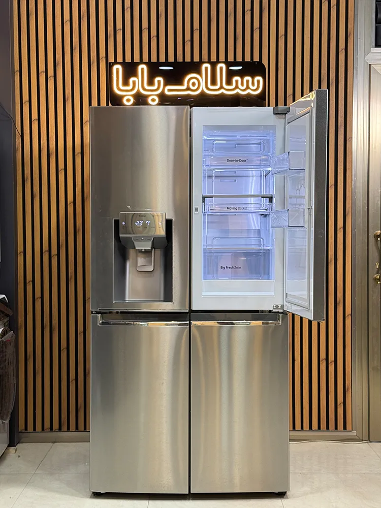  قابلیت درب در درب (Door in Door) یخچال فریزر ال جی J34