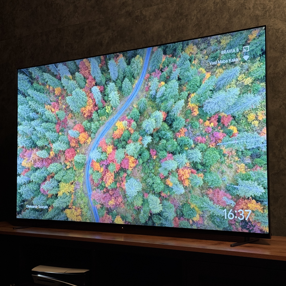 نمای کلی تلویزیون سونی XR80 محصول 2024