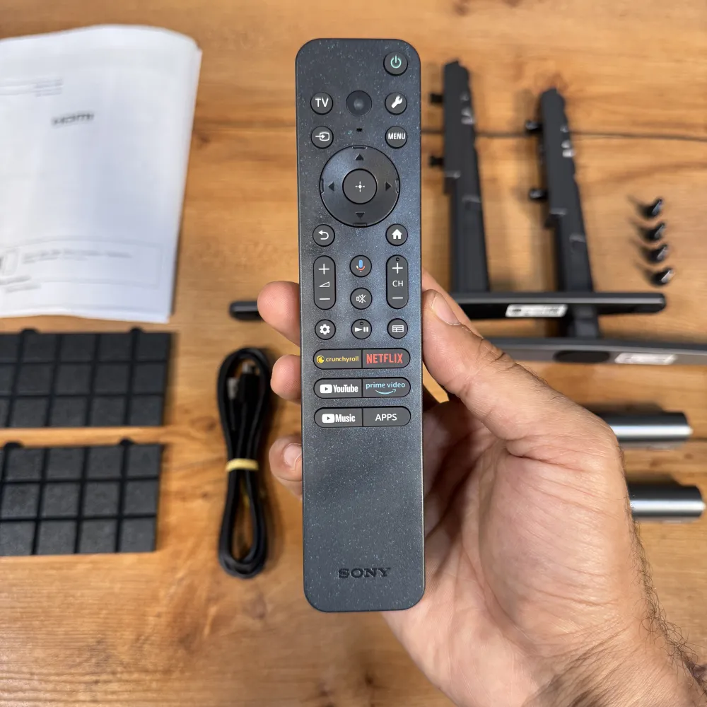 ریموت کنترل RMF-TX920M با میکروفون داخلی و پشتیبانی از جستجوی صوتی برای تلویزیون‌ سونی BRAVIA 8