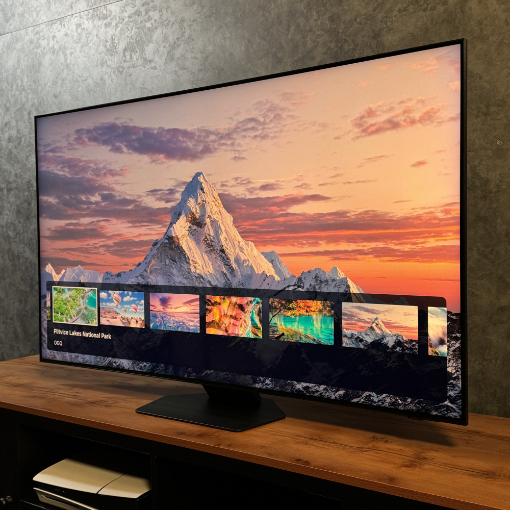 نمای کلی تلویزیون سامسونگ QN85C