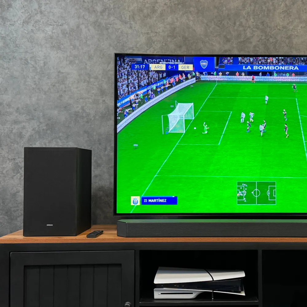 ساندبار سامسونگ HW-Q700D سری Q با ساب‌ووفر بی‌سیم