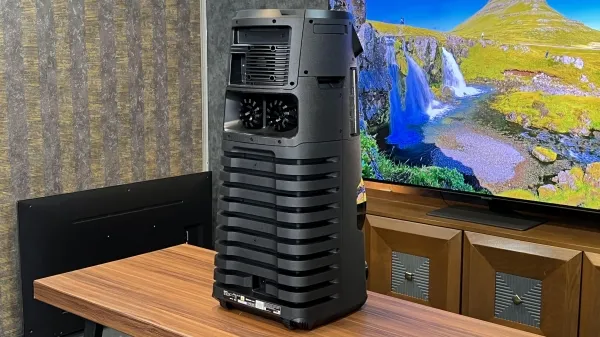 نمای پشتی سیستم صوتی سونی V43D