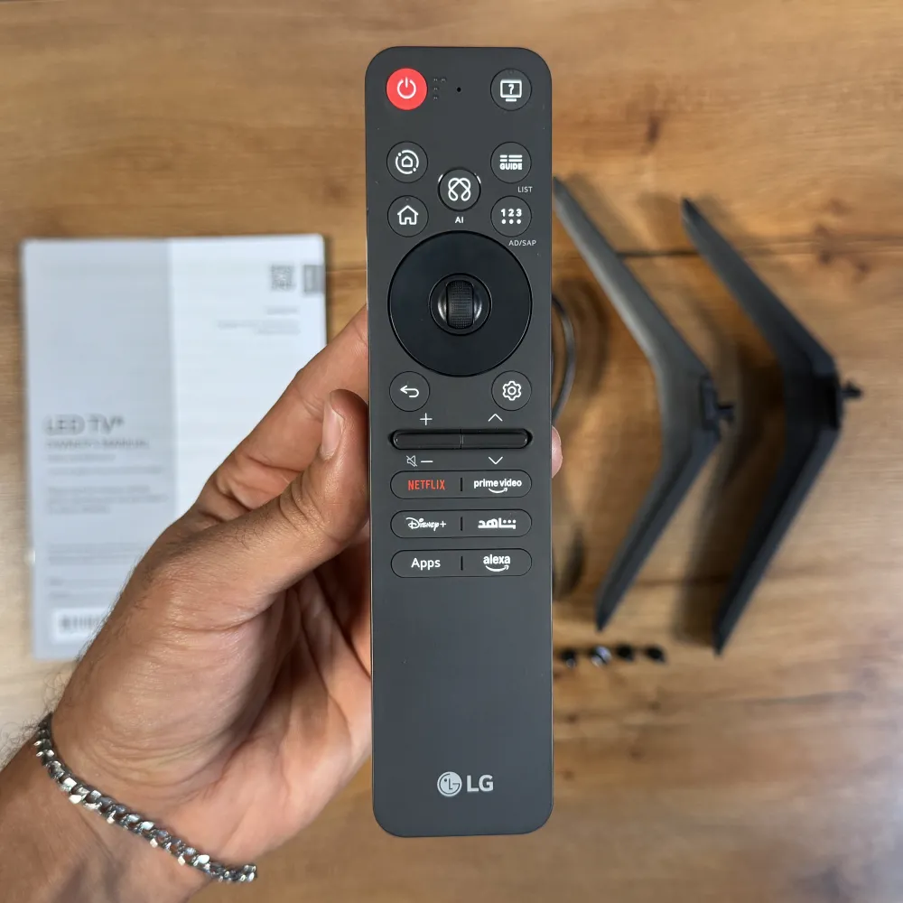 ریموت کنترل جادویی تلویزیون ال جی UA8500 مدل MR25GA