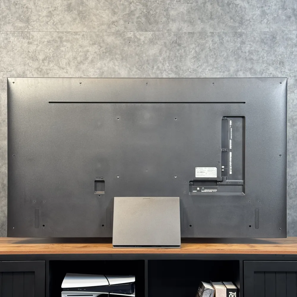 طراحی و نمای پشتی تلویزیون 4K QNED Evo Edge MiniLED ال جی مدل QNED86