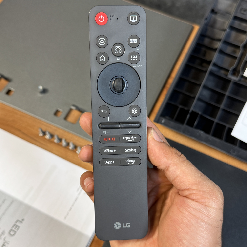 ریموت کنترل هوشمند MR25GA تلویزیون ال جی QNED86A