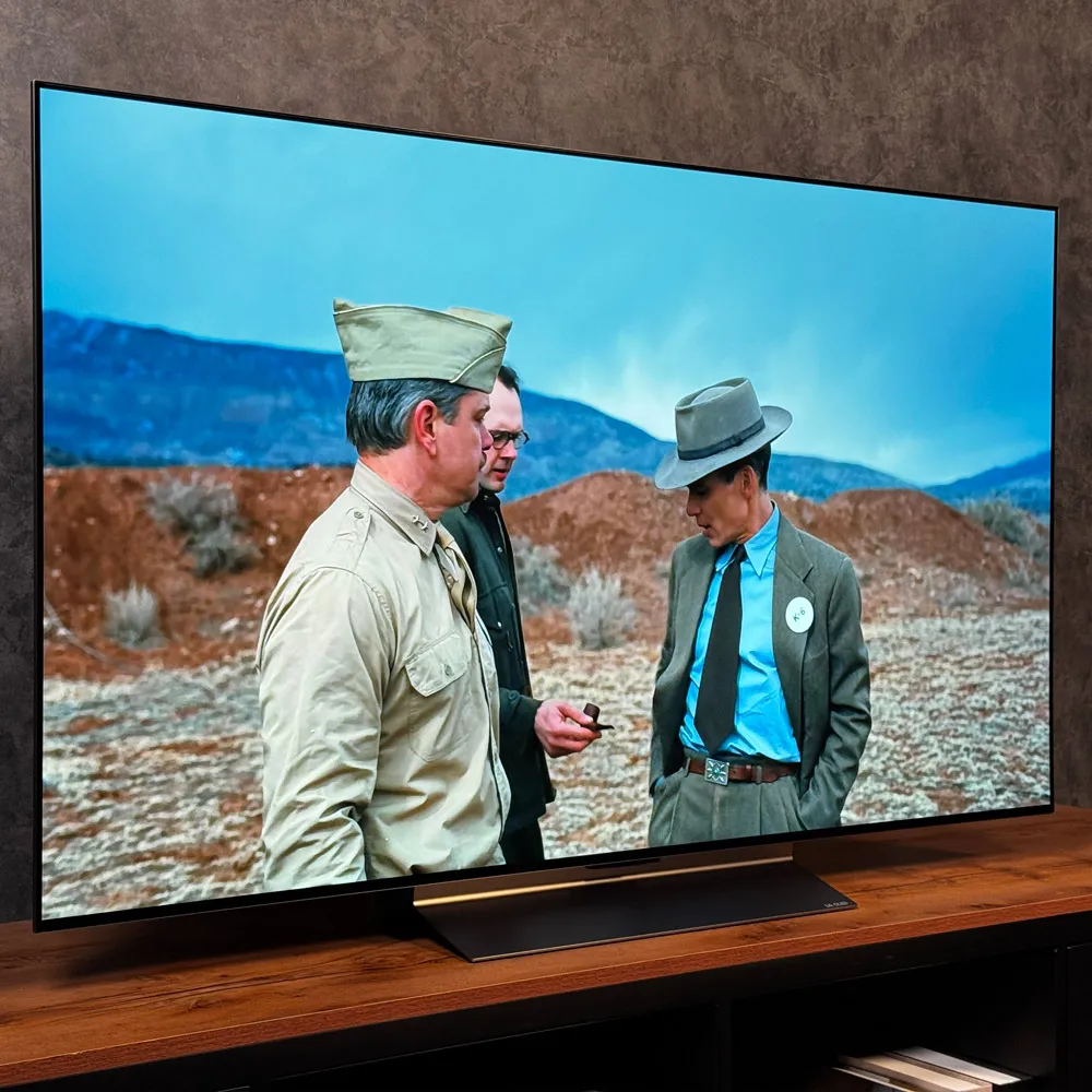 تصویر حالت فیلم در تلویزیون LG C5 مدل 2025 با وضوح بالا