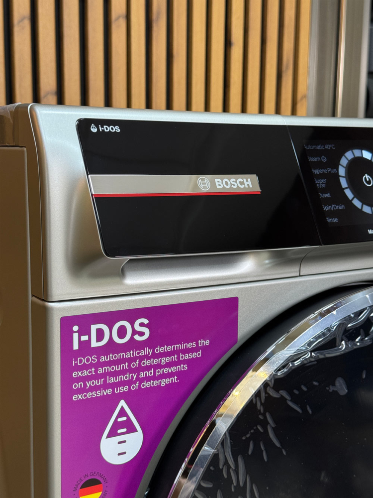 سیستم هوشمند i-DOS در ماشین لباسشویی بوش مدل WGB244AXGC