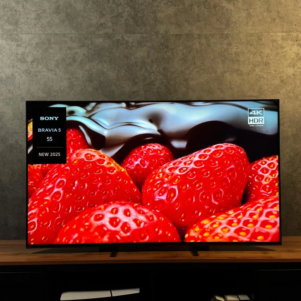 نمای کلی تلویزیون سونی BRAVIA 5 (XR50) محصول سال 2025