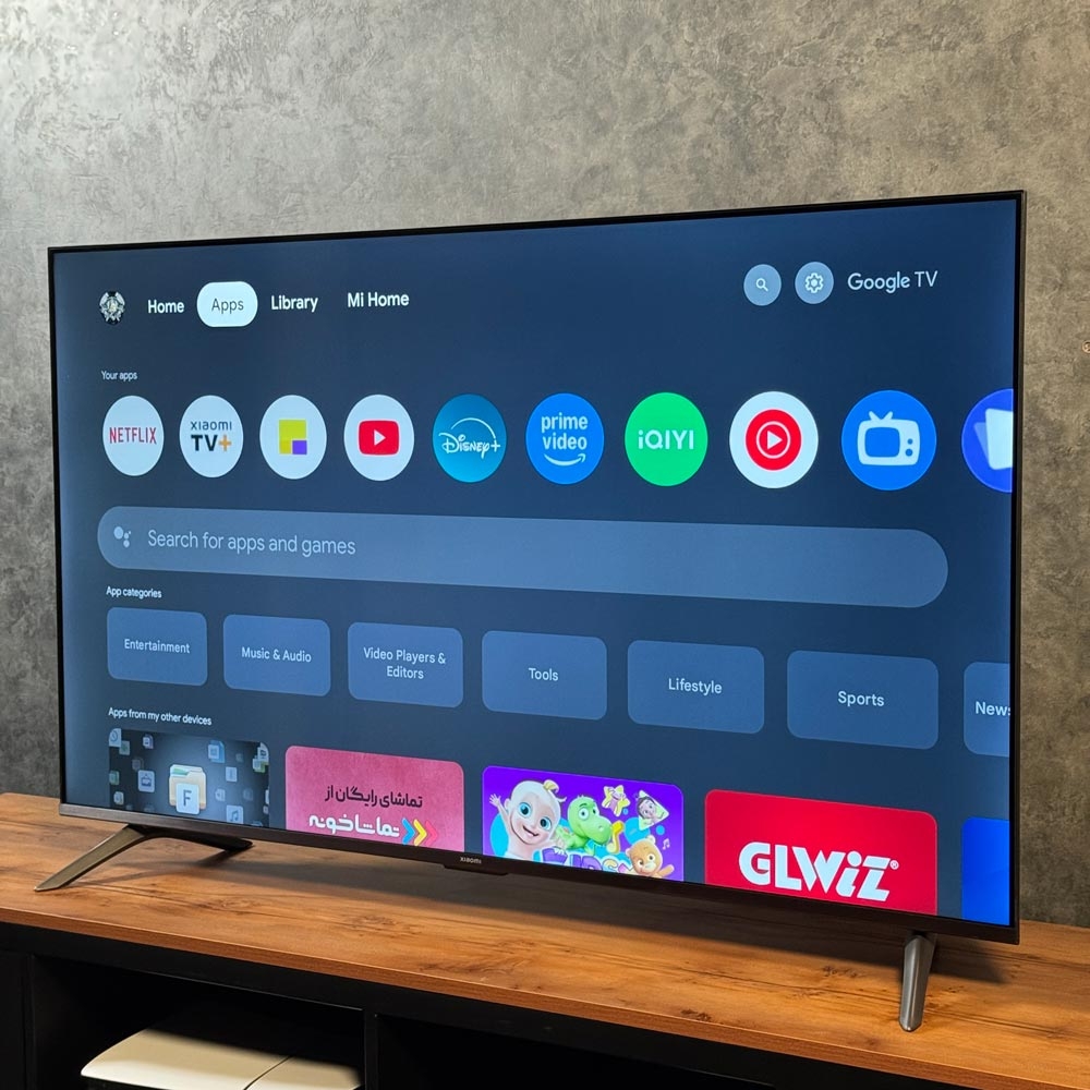 تلویزیون شیائومی A Pro 2026 با رابط کاربری Google TV و برنامه‌های کاربردی