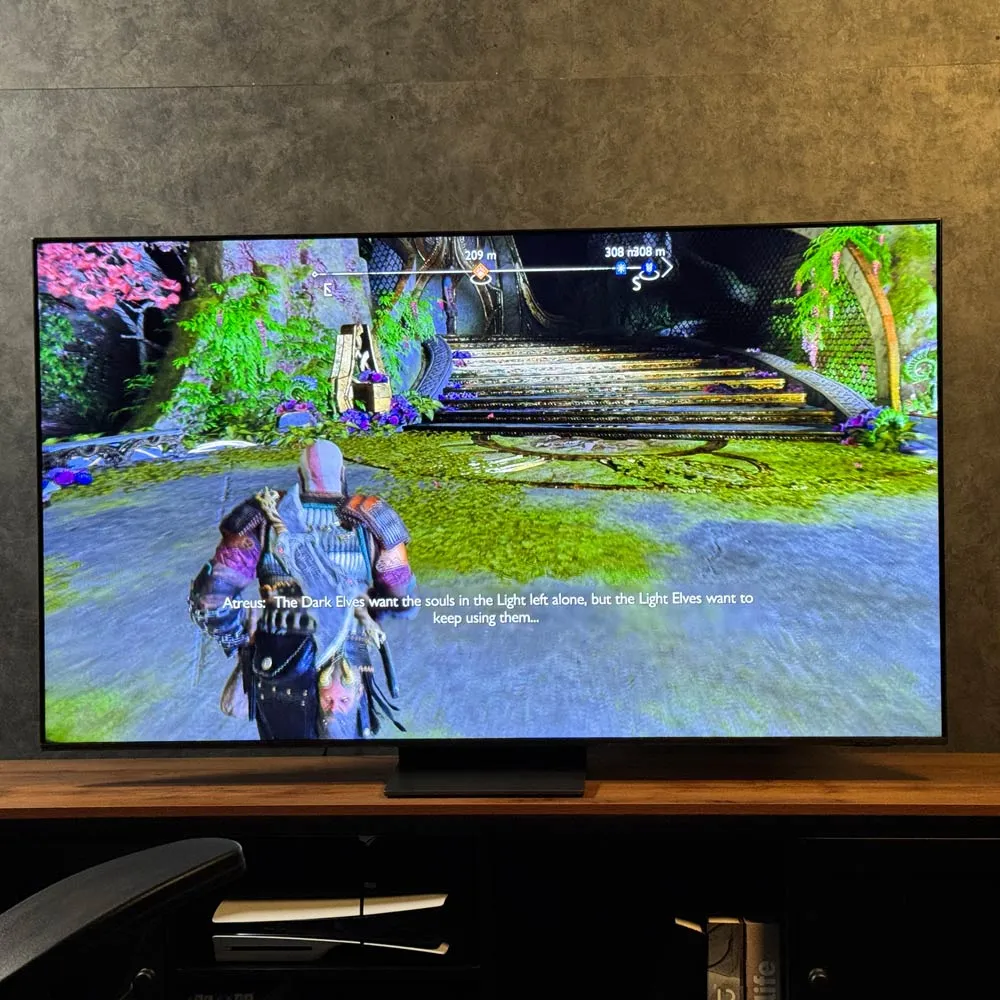 حالت بازی و عملکرد گیمینگ تلویزیون سامسونگ QN85F با رفرش ریت 144 هرتز