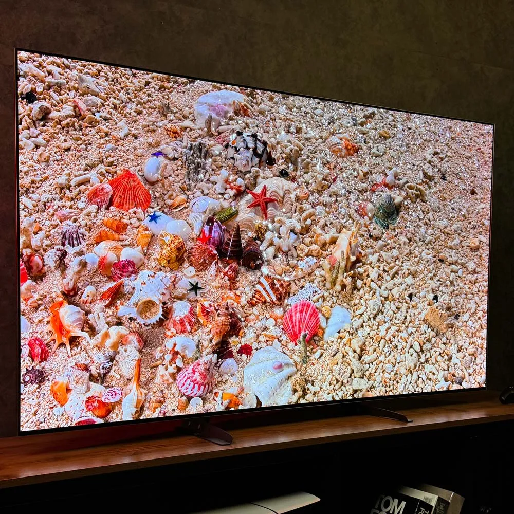 نمای کناری و زاویه دید تلویزیون OLED Evo ال جی G6 مدل 2026
