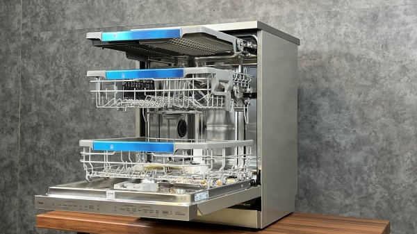 نمای کلی ماشین ظرفشویی ال جی DF425HSS