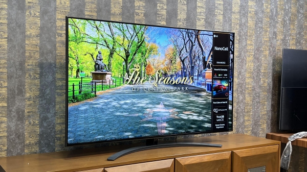 طراحی تلویزیون ال جی NANO82