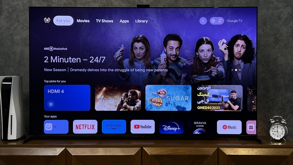 نمای کلی تلویزیون سونی A95L