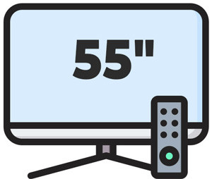 قیمت تلویزیون 55 اینچ
