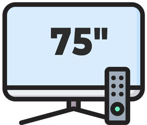 تلویزیون 75 اینچ 